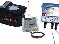 Stationary NIR feed analyzer On Board